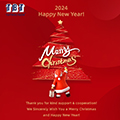 Deseándoles feliz Navidad y próspero año nuevo 2024