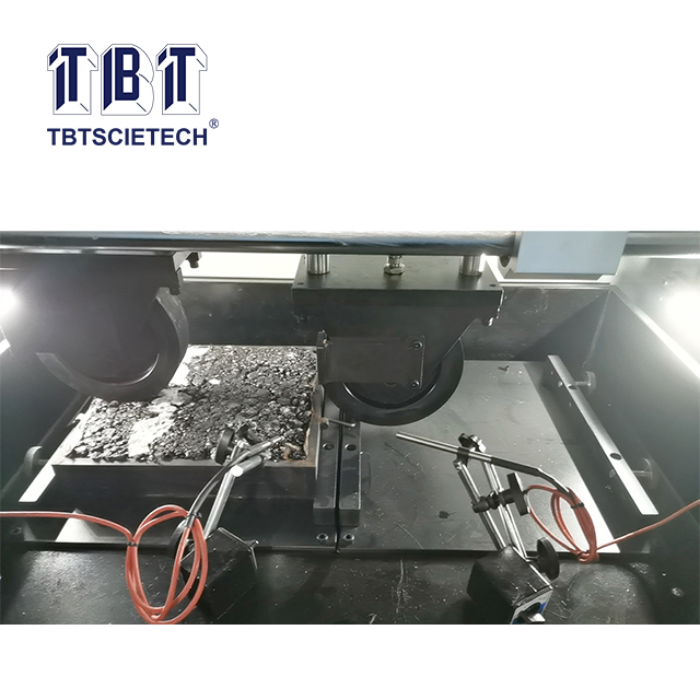 Rastreador de ruedas de asfalto de doble canal para acero inoxidable