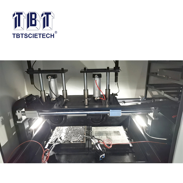 Rastreador de ruedas de asfalto de doble canal para acero inoxidable