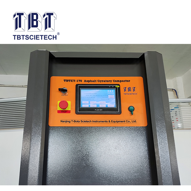 Compactador giratorio de asfalto