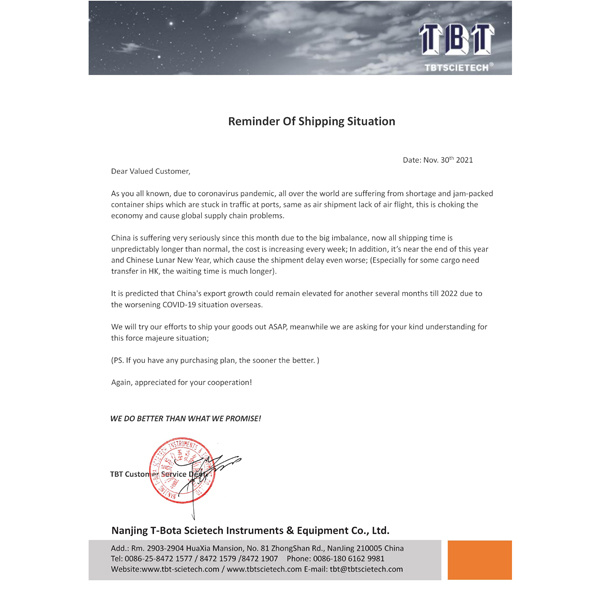 aviso de situaci&oacute;n de env&iacute;o 600x600