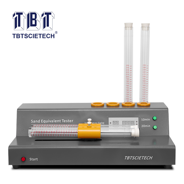 Aparato de prueba equivalente de arena