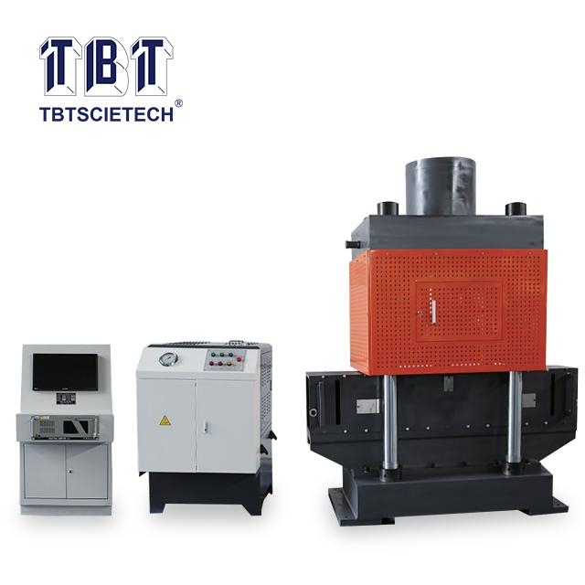 Máquina de flexión estática para riel de acero 