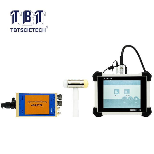 Probador dinámico de alta/bajo techo para pilas de cimientos (probador de integridad de pilas)