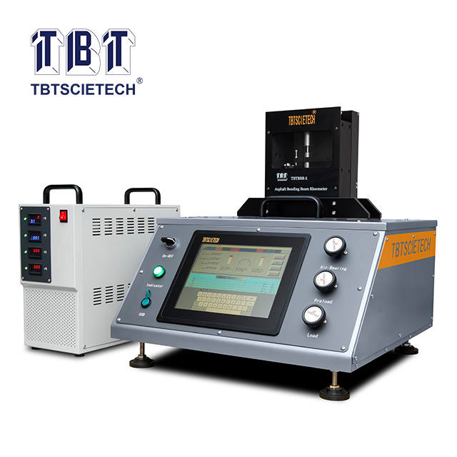 Reéómetro de haz de flexión de asfalto 