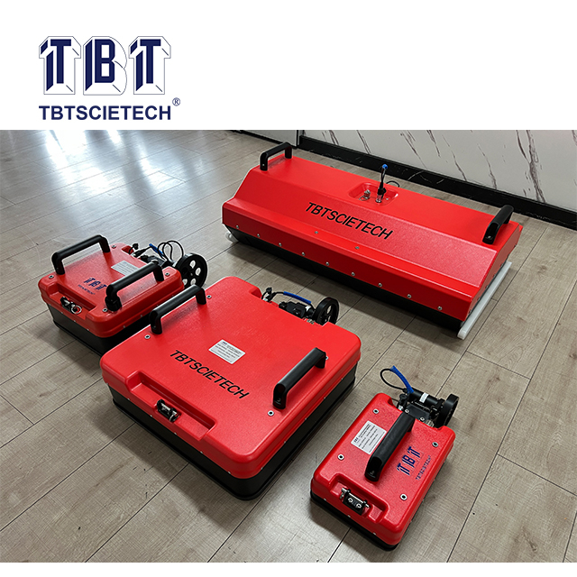 Radar de penetración de tierra (GPR).