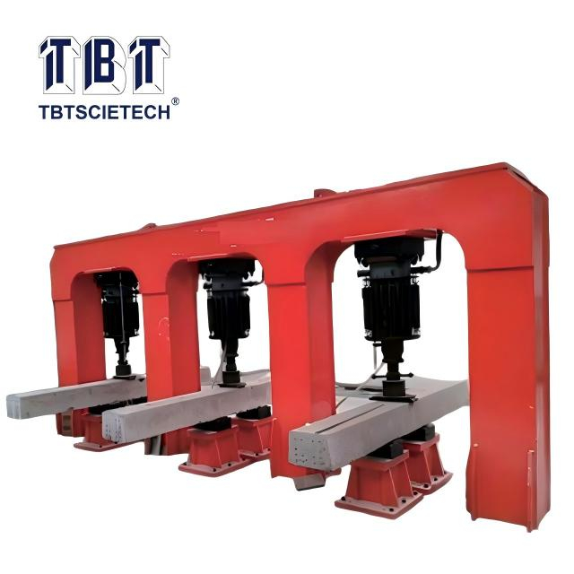 Máquina de prueba de durmiente de riel estático y dinámico 