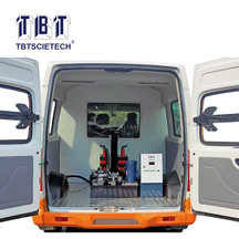 Desflectómetro de peso que cae (FWD) --- Vehículo montado