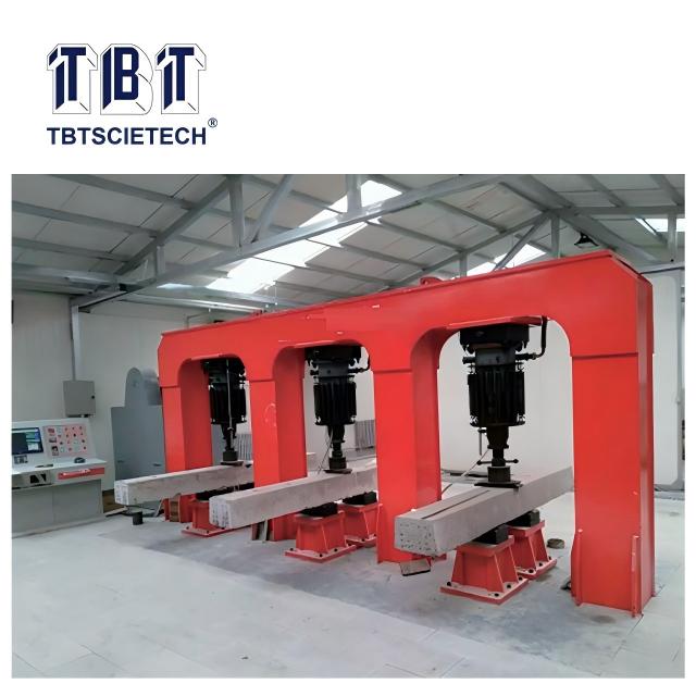 Máquina de prueba de durmiente de riel estático y dinámico 