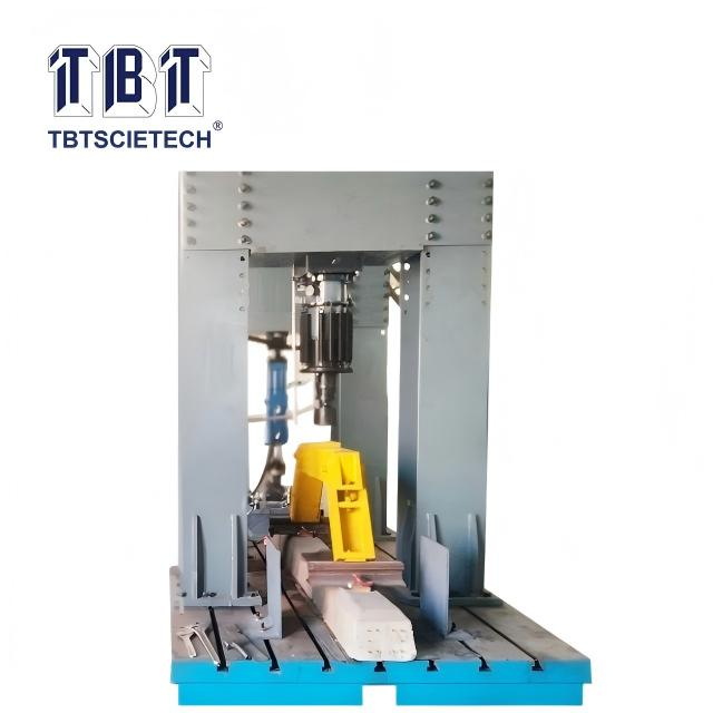 Prueba estática y dinámica en el sistema de fijación de rieles