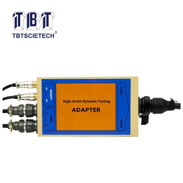 Probador dinámico de alta/bajo techo para pilas de cimientos (probador de integridad de pilas)